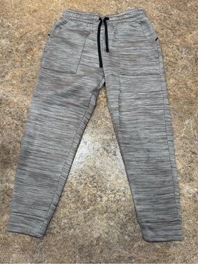 Zella Girls Cozy Fleece Joggers Gray – Size S (7/8)